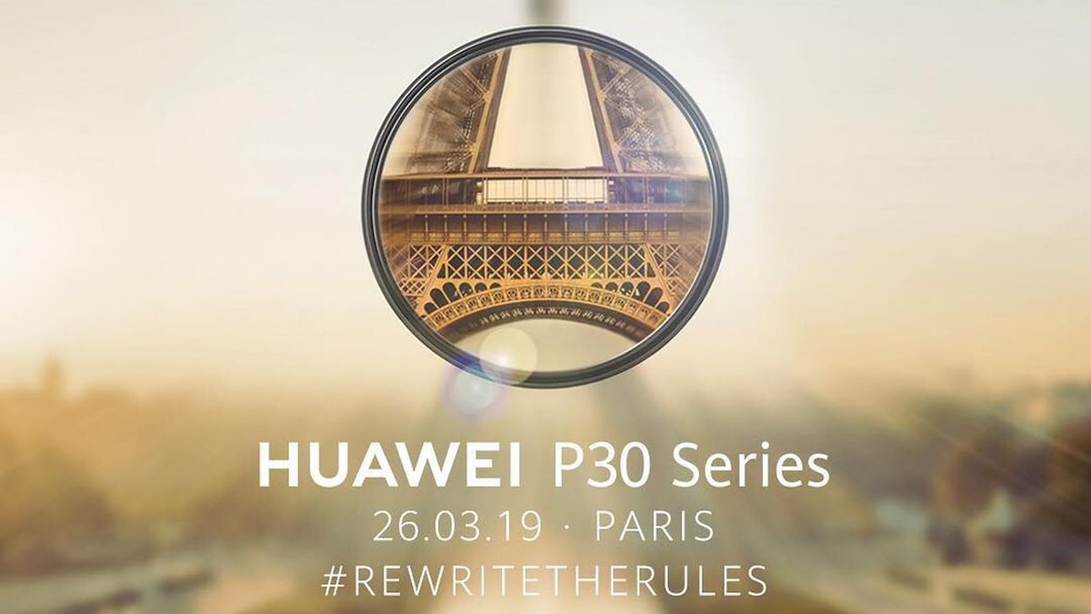 Huawei P30 series set to launch on 26 March in Paris, lossless optical zoom hinted