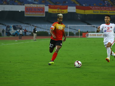 I-League 2018-19: East Bengal's Jobby Justin, Aizawl FC's Kareem Omolaja suspended for ugly spats during match I-League 2018-19: East Bengal's Jobby Justin, Aizawl FC's Kareem Omolaja suspended for ugly spats during match