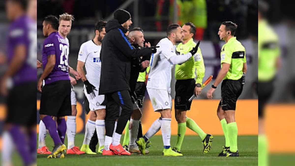 Serie A: Inter Milan term 90th-minute penalty for Fiorentina as 'biggest mistake since the introduction of VAR'