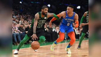 NBA: Kyle Irving steals the show as Celtics snap Thunder's winning streak; Raptors thwart struggling Clippers