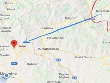 Surgical strike on Pakistan: Exact target of IAF operation identified as Jaba Top; air force carried out several hits around site Surgical strike on Pakistan: Exact target of IAF operation identified as Jaba Top; air force carried out several hits around site