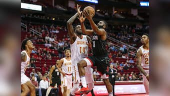 NBA: James Harden's 32-match 30-point scoring streak ends in Rockets' win over Hawks; LeBron James makes history