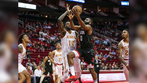 NBA: James Harden's 32-match 30-point scoring streak ends in Rockets' win over Hawks; LeBron James makes history