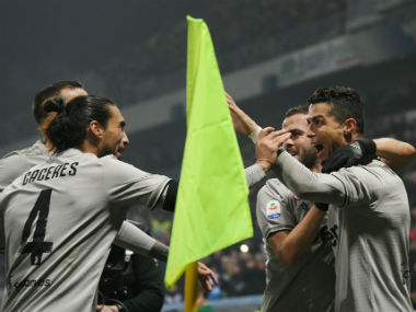 Serie A: Cristiano Ronaldo stars for Juventus in Sassuolo win; AC Milan thrash struggling Cagliari to move fourth Serie A: Cristiano Ronaldo stars for Juventus in Sassuolo win; AC Milan thrash struggling Cagliari to move fourth
