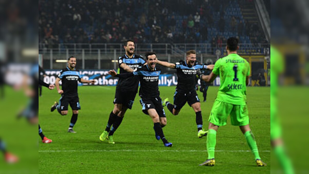 Coppa Italia: Lazio progress to semi-finals after dramatic penalty shootout win over Inter Milan