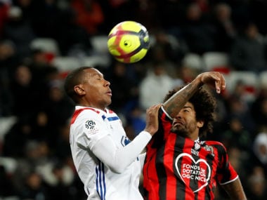 Ligue 1: Wasteful Lyon lose ground in race for second place after defeat to Nice; Lille beat Guingamp to extend lead