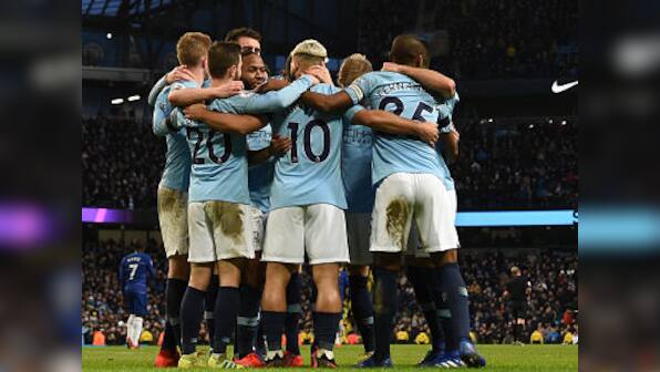 Premier League: Sergio Aguero bags hat-trick as Manchester City thrash Chelsea 6-0 to grab top spot; Tottenham win