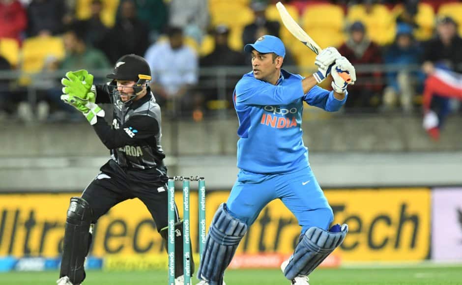 MS Dhoni top-scored for India with 39 off 31 balls but the chase was always going to be a difficult task as others kept falling around him. AP