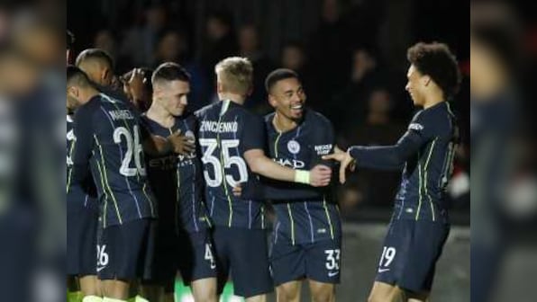 FA Cup: Manchester City end battling Newport County's dream run; Brighton survive late Derby scare to reach quarters