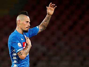 Serie A: Napoli bid emotional adieu to captain Marek Hamsik as Slovakian departs for Chinese Super League Serie A: Napoli bid emotional adieu to captain Marek Hamsik as Slovakian departs for Chinese Super League