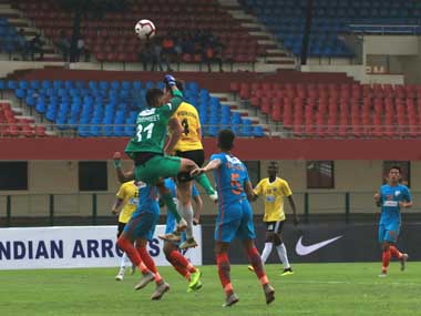I-League 2018-19: Rahul KP scores 90th minute equalizer as Indian Arrows dent Real Kashmir's title hopes I-League 2018-19: Rahul KP scores 90th minute equalizer as Indian Arrows dent Real Kashmir's title hopes