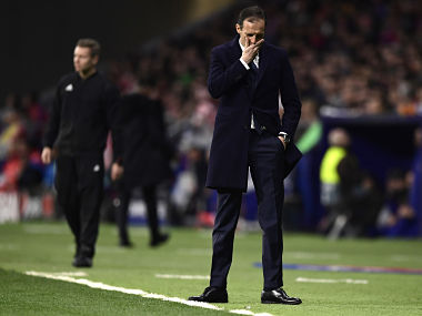 Champions League: Massimiliano Allegri's tactics under scanner after Atletico Madrid sweep aside Juventus in first leg Champions League: Massimiliano Allegri's tactics under scanner after Atletico Madrid sweep aside Juventus in first leg