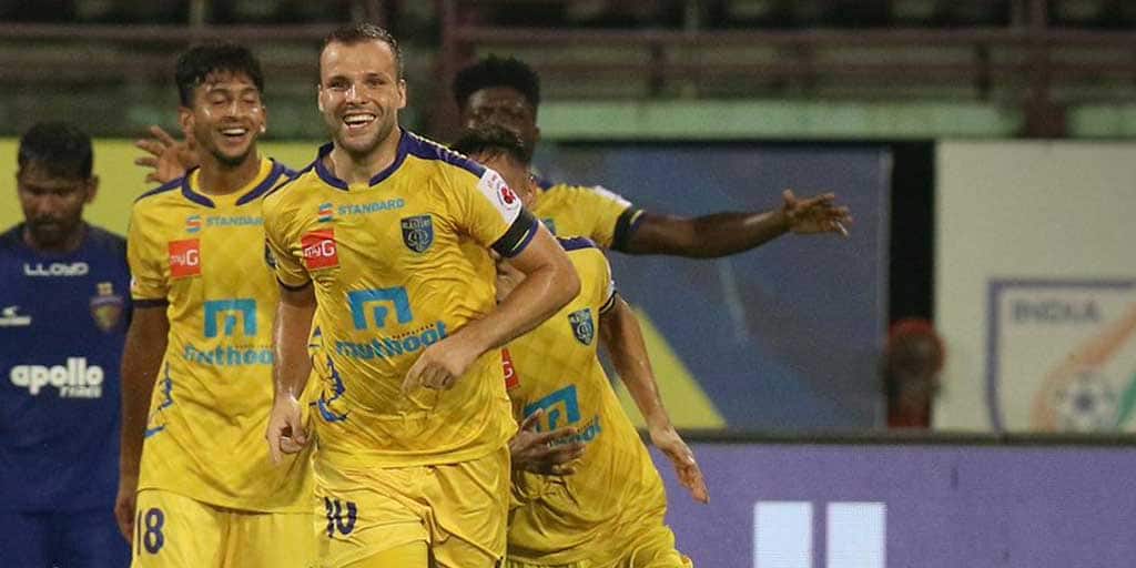 ISL 201819 Kerala Blasters FC record second victory of campaign