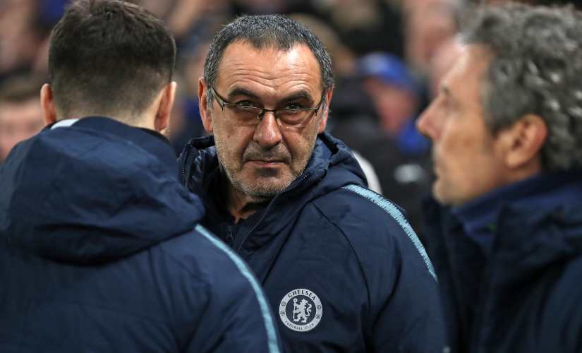 Maurizio Sarri dealt with the Kepa controversy with a lot of class. AFP