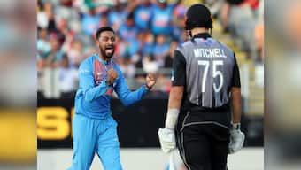 New Zealand umpire Shaun Haig 'feeling it' after Daryl Mitchell DRS howler in Auckland T20I against India