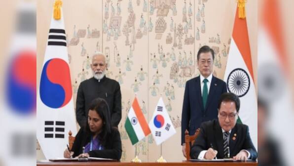 Narendra Modi, Moon Jae-in hold talks on trade, investment defence and security; PM calls discussions 'productive'
