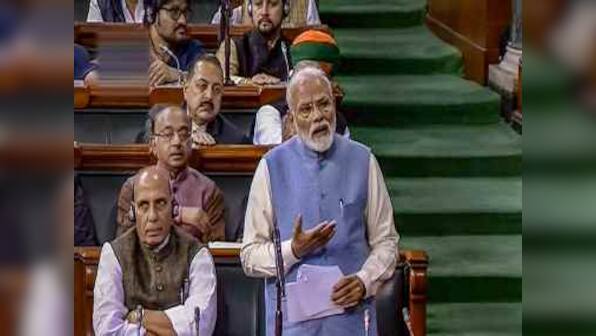'Neither did plane fly, nor did earthquake occur': Modi peppers last Lok Sabha speech with digs at Rahul Gandhi