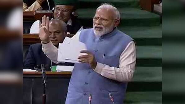 Narendra Modi's LS speech criticises opponents without rhetoric, histrionics; Rahul Gandhi may take note
