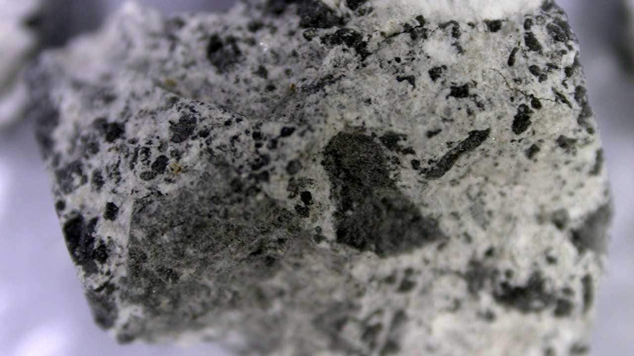 Moon rocks collected from the Apollo 16 mission. Image: Washington University, St Louis