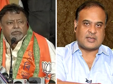 Saradha scam: Mamata puts BJP in a spot as Himanta Biswa Sarma, Mukul Roy strive to impress masters Saradha scam: Mamata puts BJP in a spot as Himanta Biswa Sarma, Mukul Roy strive to impress masters
