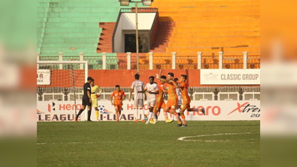 I-League title race blown wide open as table-toppers Chennai City FC split points with Neroca FC in six-goal thriller