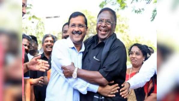 Puducherry CM V Narayanasamy ends six-day sit-in after talks with Lt Governor Kiran Bedi; says 'partial success' was achieved