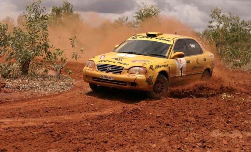 Naren Kumar tasted success in the Indian National Rally Championships with both JK Tyres and MRF.