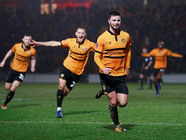 FA Cup: Fourth tier side Newport County stun Middlesbrough to set up fifth-round clash against Manchester City
