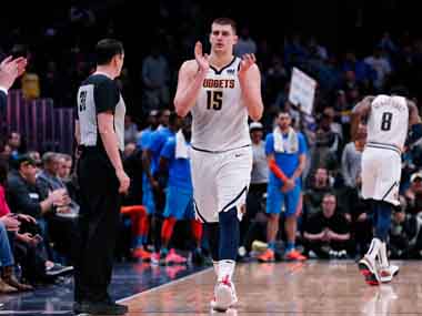 NBA: Nikola Jokic scores 36 points as Nuggets hold off Thunder; Raptors stay on Bucks' tail with Celtics win NBA: Nikola Jokic scores 36 points as Nuggets hold off Thunder; Raptors stay on Bucks' tail with Celtics win