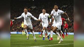 Champions League: Injury-hit Paris Saint-Germain outclass Manchester United in first leg to gain big advantage in last-16 tie