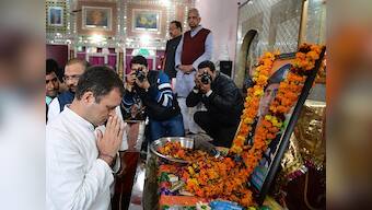 Rahul Gandhi, Priyanka Gandhi attend prayer meeting for slain CRPF jawan Amit Kori in Uttar Pradesh’s Shamli