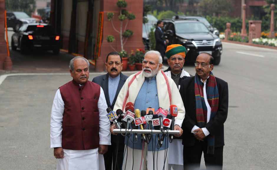 The Budget 2019 presentation came a day after the Budget Session of Parliament began. Prime Minister Narendra Modi, President Ram Nath Kovind and Vice President M Venkaiah Naidu were among those who addressed a joint sitting on Thursday. AP The Budget 2019 presentation came a day after the Budget Session of Parliament began. Prime Minister Narendra Modi, President Ram Nath Kovind and Vice President M Venkaiah Naidu were among those who addressed a joint sitting on Thursday. AP