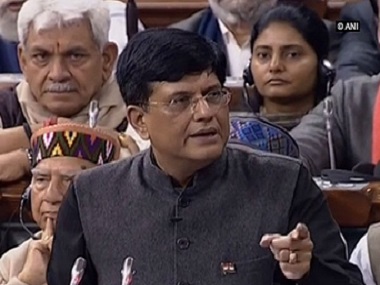 Union Budget 2019: Piyush Goyal announces Rs 60,000 crore allocation to MNREGA scheme in bid to tackle unemployment Union Budget 2019: Piyush Goyal announces Rs 60,000 crore allocation to MNREGA scheme in bid to tackle unemployment
