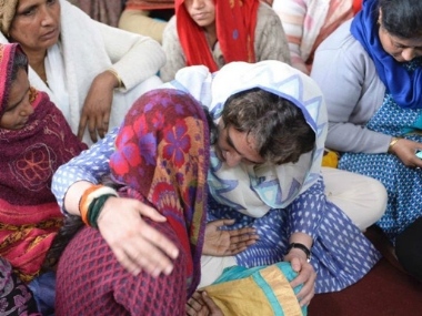 Pulwama encounter: Rahul, Priyanka Gandhi and Jyotiraditya Scindia visit families of slain soldiers in West Uttar Pradesh Pulwama encounter: Rahul, Priyanka Gandhi and Jyotiraditya Scindia visit families of slain soldiers in West Uttar Pradesh