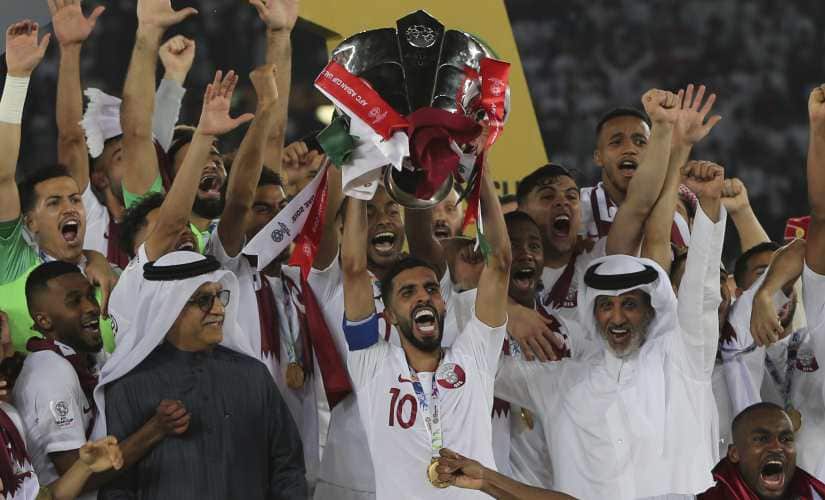 Qatar beat Japan in the final in Abu Dhabi to win their first ever AFC Asian Cup. AP