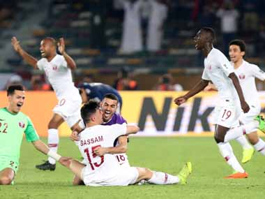 AFC Asian Cup 2019: Record-breaking Almoez Ali scores acrobatic bicycle kick as Qatar beat Japan to claim first-ever title AFC Asian Cup 2019: Record-breaking Almoez Ali scores acrobatic bicycle kick as Qatar beat Japan to claim first-ever title