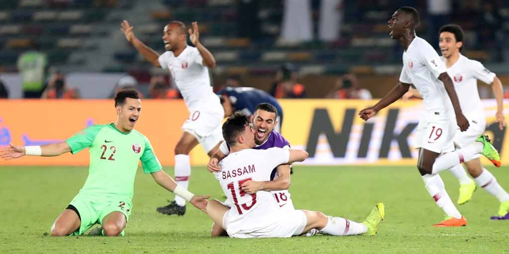 AFC Asian Cup 2019: Record-breaking Almoez Ali scores acrobatic bicycle ...