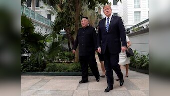 Kim Jong-un says he is 'willing to denuclearise' as Donald Trump walks away from deal over sanctions demand
