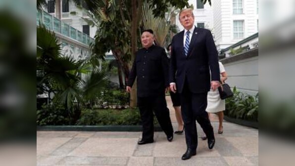 Kim Jong-un says he is 'willing to denuclearise' as Donald Trump walks away from deal over sanctions demand