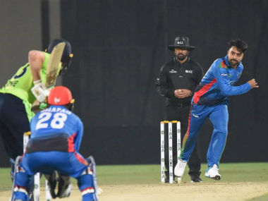Afghanistan vs Ireland: Rashid Khan claims hat-trick as hosts sweep T20I series with 32-run win Afghanistan vs Ireland: Rashid Khan claims hat-trick as hosts sweep T20I series with 32-run win