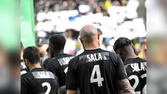 Ligue 1: Nantes let two-goal lead slip to lose to Nimes on evening of emotional gestures for Emiliano Sala