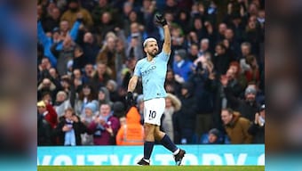 Premier League: Sergio Aguero bags hat-trick against Arsenal to help Manchester City stay at Liverpool's heels
