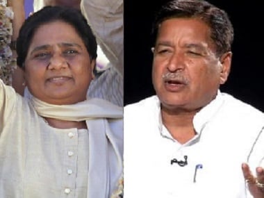 Mayawati's BSP may form an alliance with RK Saini's LSP for the upcoming Lok Sabha polls in Haryana. News18/Reuters
