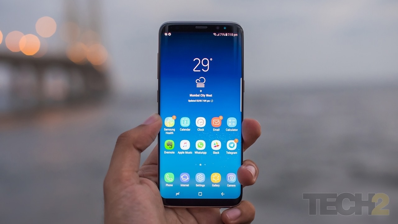 Samsung Galaxy S8. Image: tech2 / Rehan