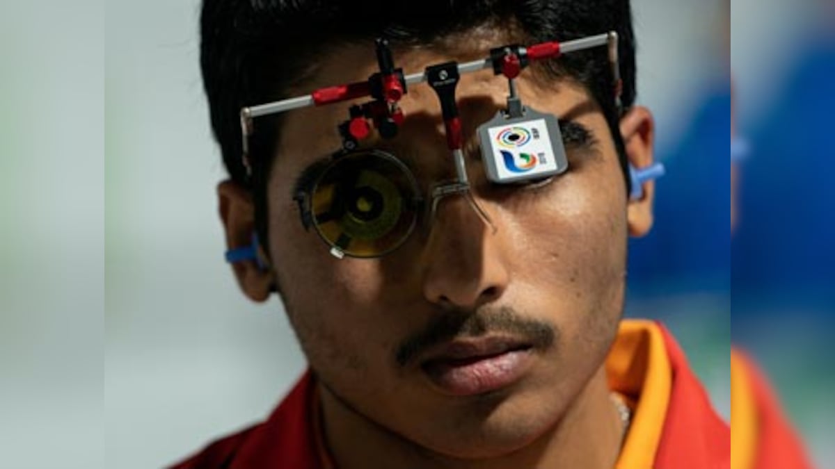 National Shooting Trials: Saurabh Chaudhary betters his world record to win men's 10m air pistol event