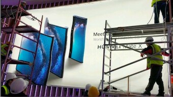 Huawei's 'Mate X' folding display smartphone with 5G teased ahead of MWC 2019
