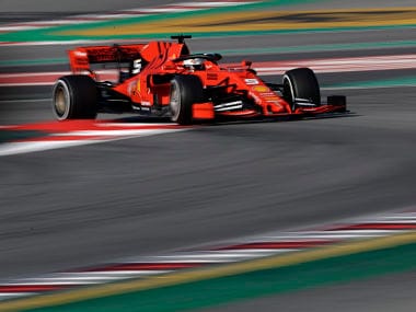 Formula One: Sebastian Vettel leads Ferrari to strong start in Barcelona pre-season testing