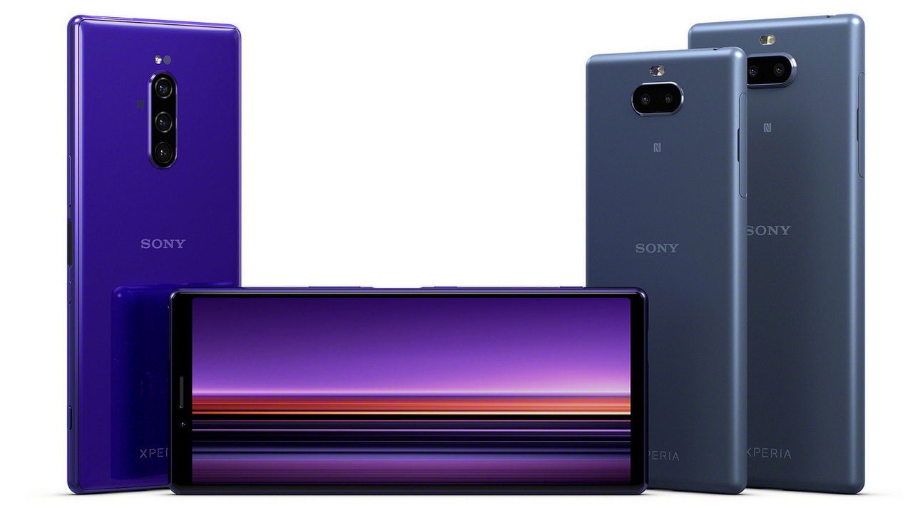 Sony Xperia 10 and 10 Plus. Image: Sony