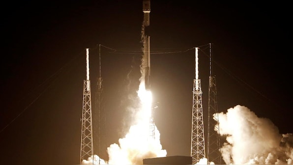 SpaceX Falcon 9 blasts off carrying Israel’s first commercial moon mission