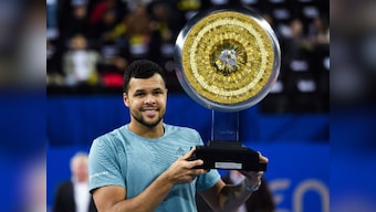 Open Sud de France: Jo-Wilfried Tsonga downs Pierre-Hugues Herbert in straight sets to claim first ATP title since 2017